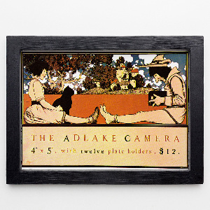 Plakat Vintage Adlake Camera