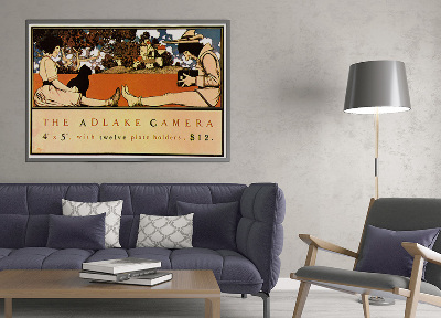 Plakat Vintage Adlake Camera