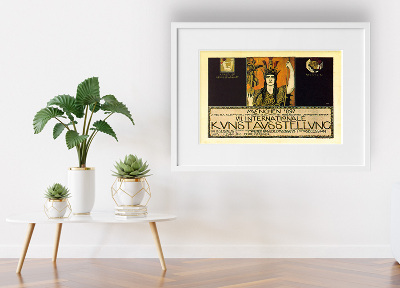 Plakat Vintage VII Internationale Kunstausstellung
