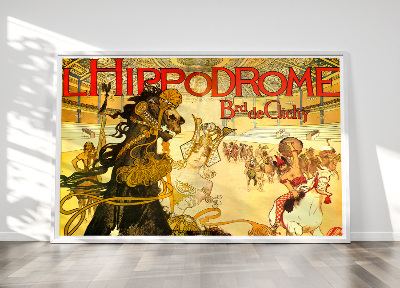 Plakat Vintage LHippodrome Boulevard de Clichy