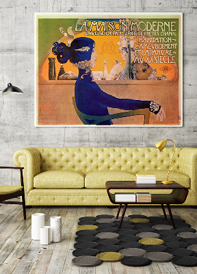 Plakat Vintage La Maison Moderne