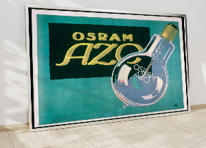 Plakat Osram AZO