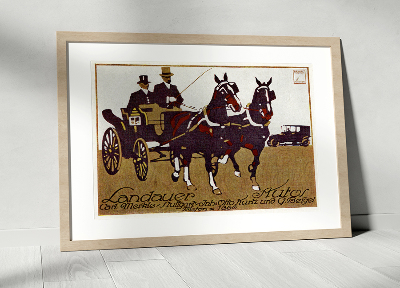 Plakat Landauer Autos