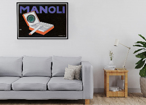 Plakat Manoli, papierosy