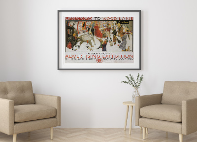 Plakat Canvas Międzynarodowa Wystawa Reklama