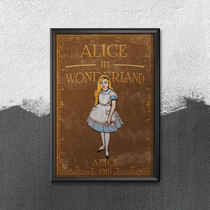 Plakat do pokoju Alicja w Krainie Czarów Alicja