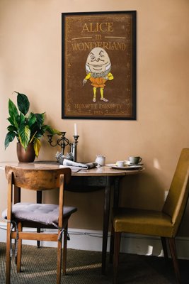 Plakat na ścianę Alicja w Krainie Czarów Humpty Dumpty