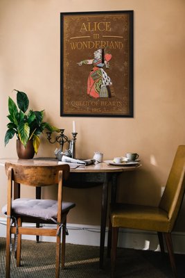 Plakat Alicja w Krainie Czarów Królowa Kier