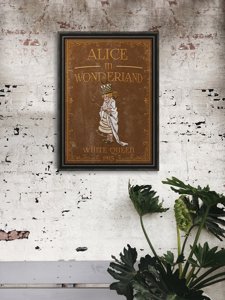 Plakat na ścianę Alicja w Krainie Czarów Biała Królowa