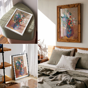 Wydruk na płótnie Bukiet kwiatów