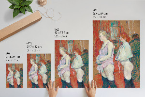 Grafika na ścianę Rue des Moulins