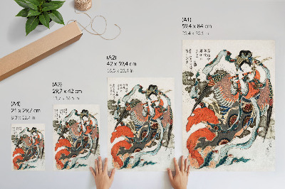 Plakat premium Japonka