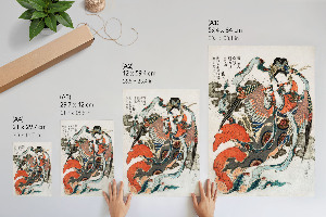 Plakat premium Japonka