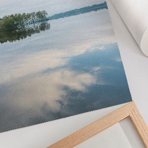 Dekoracyjny plakat ścienny Pejzaż jeziora