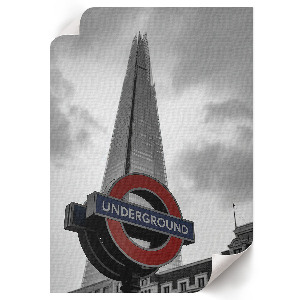Grafika na ścianę Metro w Londynie
