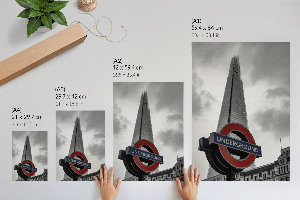 Grafika na ścianę Metro w Londynie