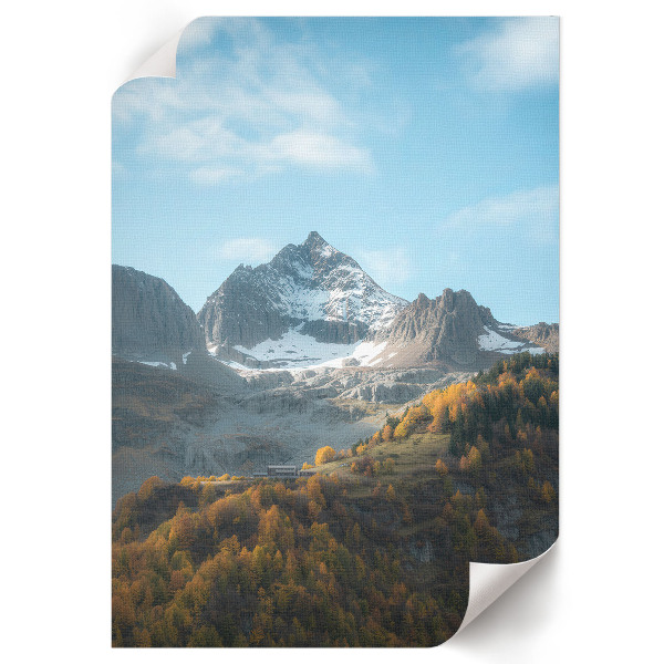 Wydruk na płótnie Jesień w górach