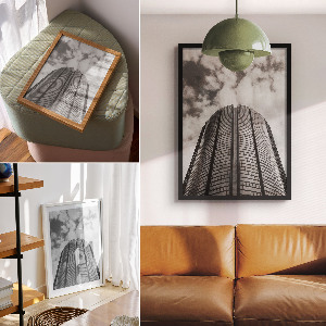 Plakat premium Miejska architektura