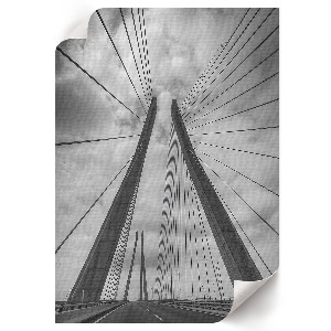 Wydruk na płótnie Nowoczesny most