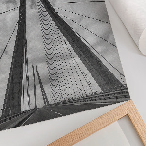 Wydruk na płótnie Nowoczesny most