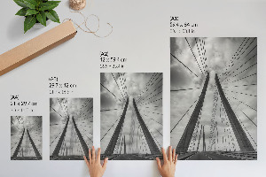 Wydruk na płótnie Nowoczesny most