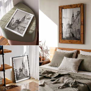 Plakat premium Urok ulicy