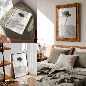 Grafika na ścianę Samotne drzewo