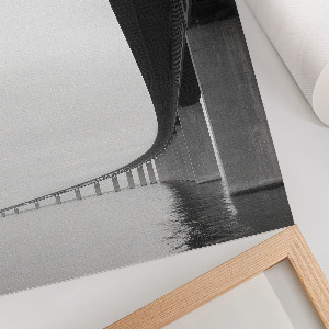 Wydruk na płótnie Most i woda