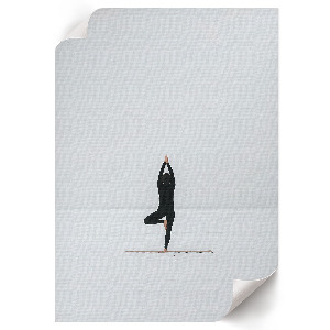 Grafika na ścianę Spokój równowaga