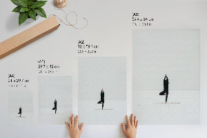 Grafika na ścianę Spokój równowaga