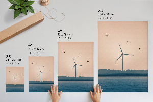 Wydruk na płótnie Spokojna panorama