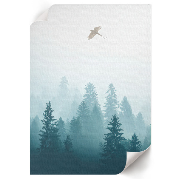 Plakat premium Ptak w locie