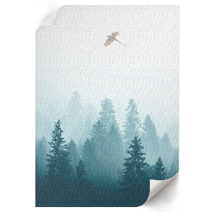 Plakat premium Ptak w locie