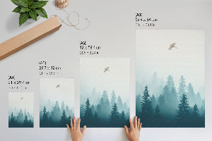 Plakat premium Ptak w locie