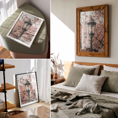 Dekoracyjny plakat ścienny Wiosenna latarnia