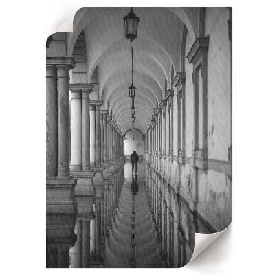 Grafika na ścianę Architektoniczna symetria