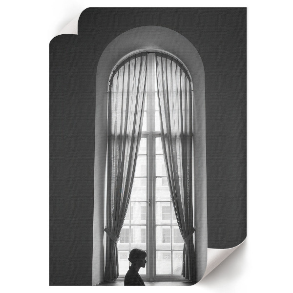 Dekoracyjny plakat ścienny Okno vintage