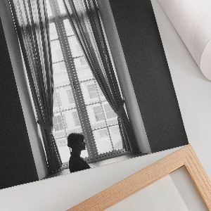 Dekoracyjny plakat ścienny Okno vintage