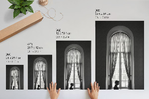 Dekoracyjny plakat ścienny Okno vintage