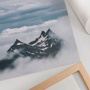 Wydruk na płótnie Górska panorama