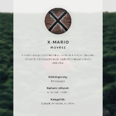 Grafika na ścianę Zielony pejzaż