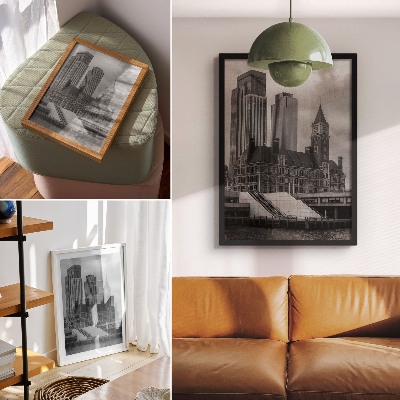 Plakat premium Miejska architektura