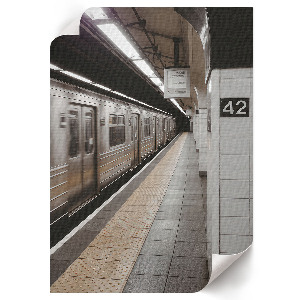 Grafika na ścianę Metro stacja
