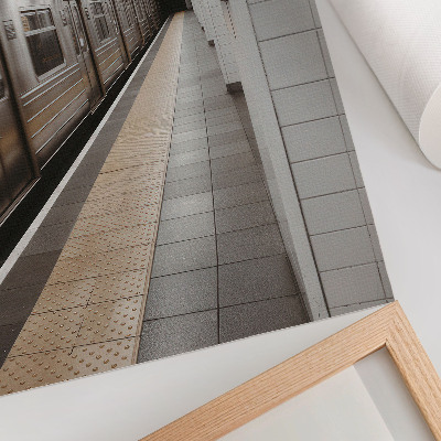 Grafika na ścianę Metro stacja