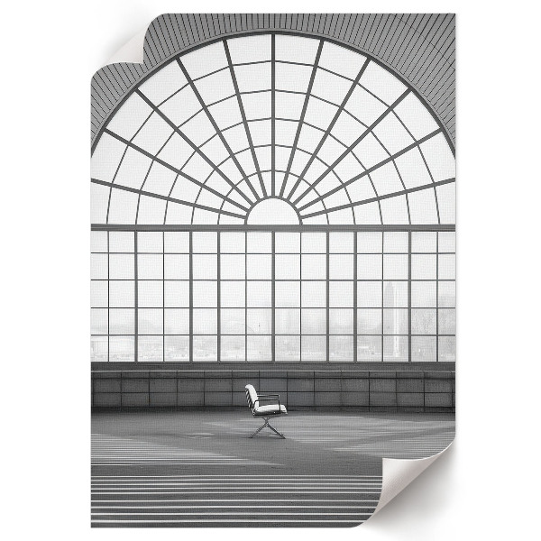 Plakat premium z motywem minimalistycznej przestrzeni