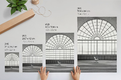 Plakat premium Przestrzeń minimalistyczna