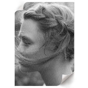 Grafika na ścianę Portret kobiety