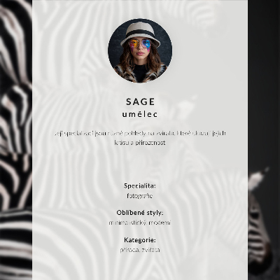 Plakat premium Koń i śnieg