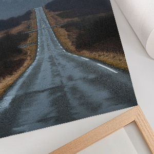 Wydruk na płótnie Górska droga