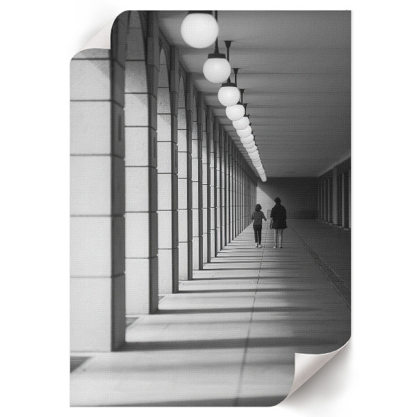 Dekoracyjny plakat ścienny Korytarz budynku